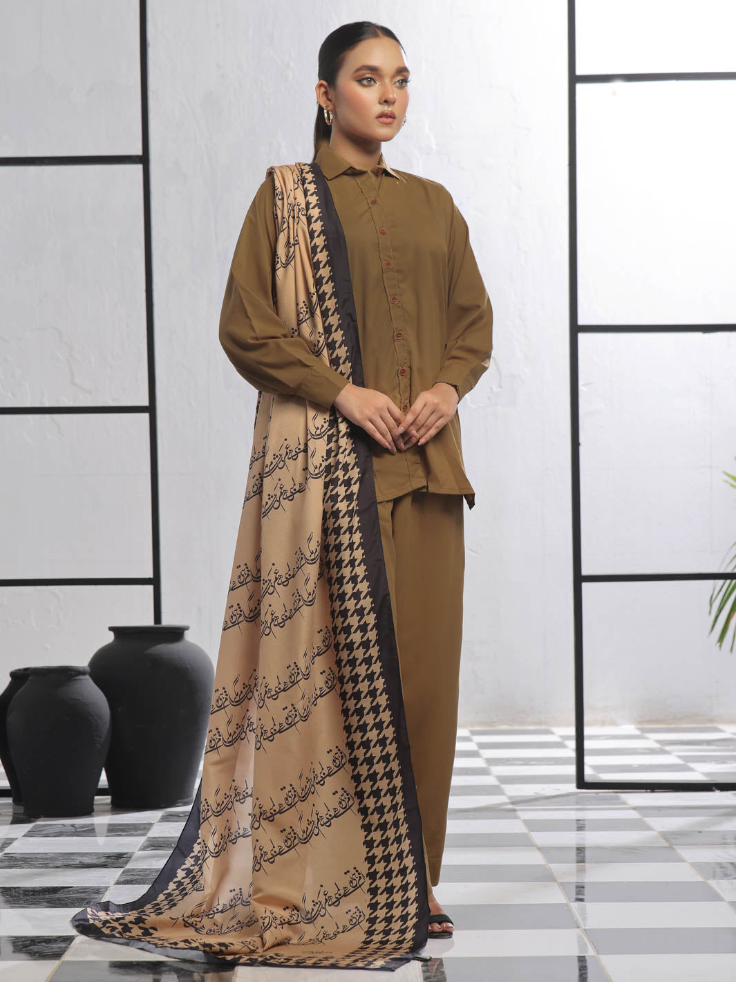 Shaam Dupatta (Beige)