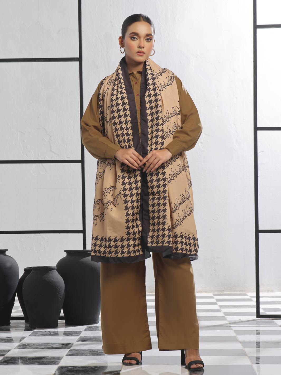 Shaam Stole (Beige)