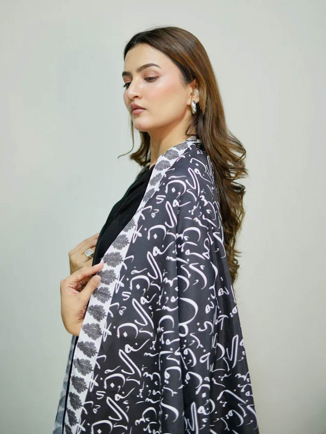 Be Qaida Dupatta (Black)