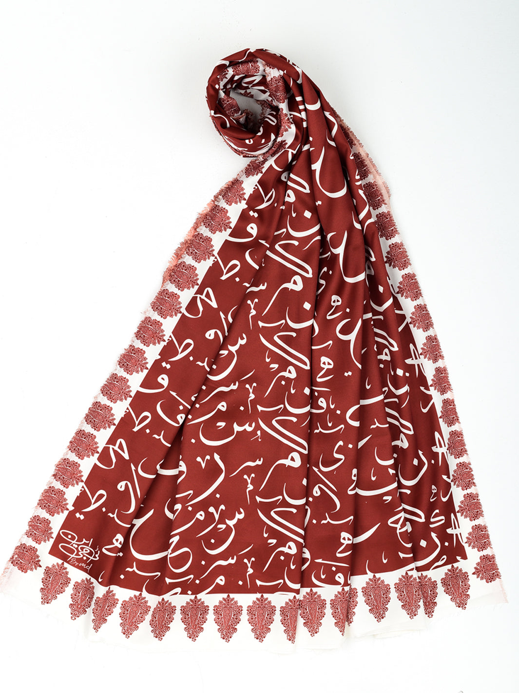 Be Qaida Dupatta (Rust)