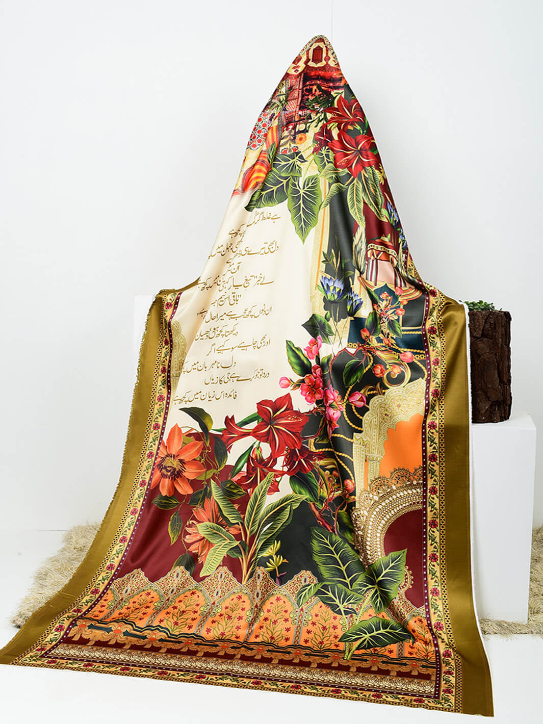 Bagh Silk Dupatta