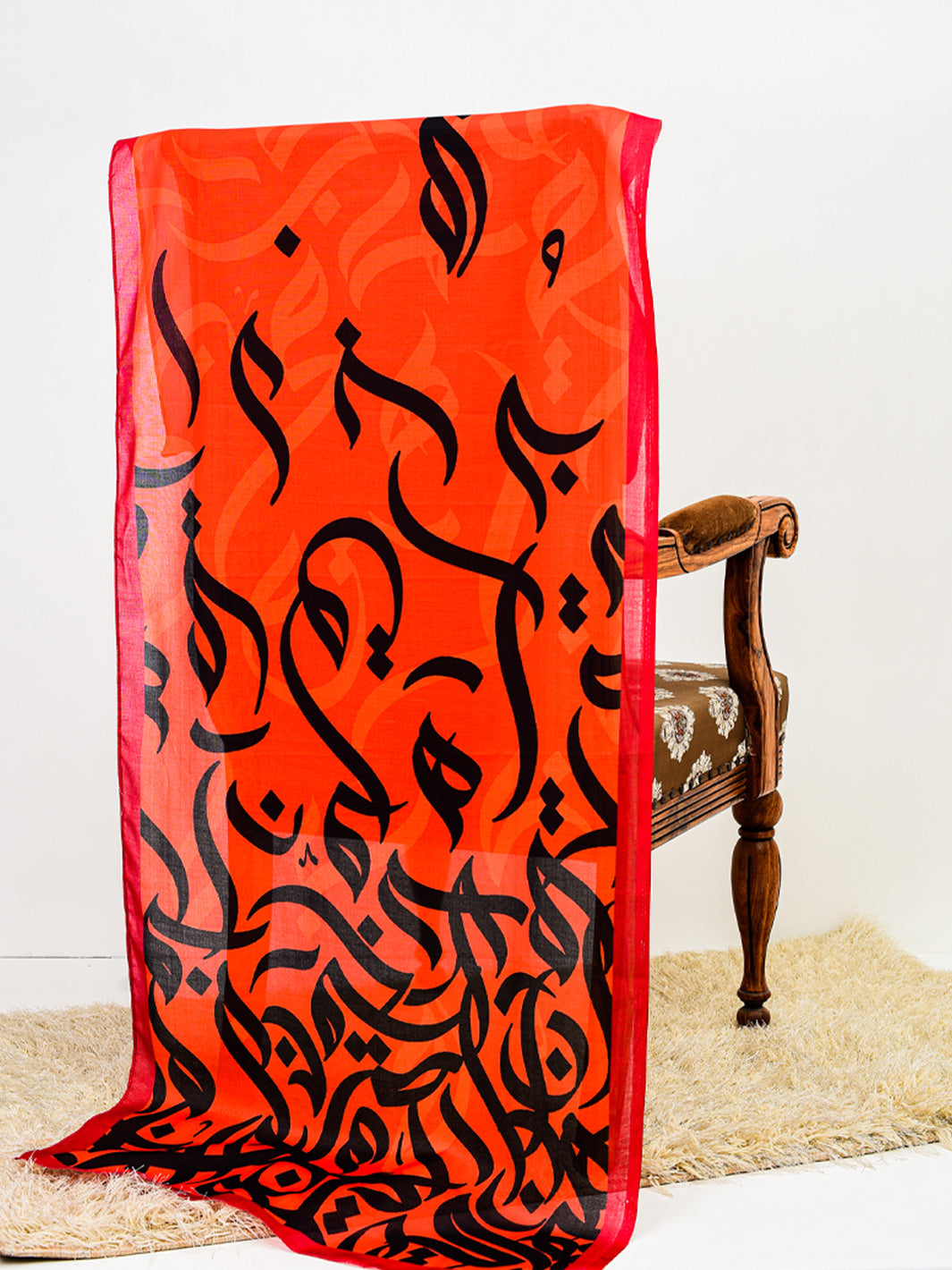 Huroof Stole (Orange)