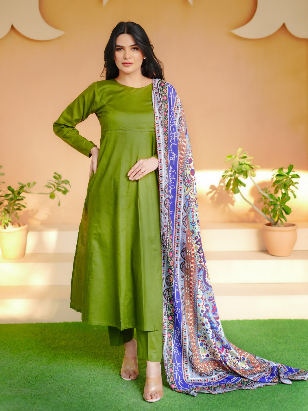 Zamana Silk Dupatta