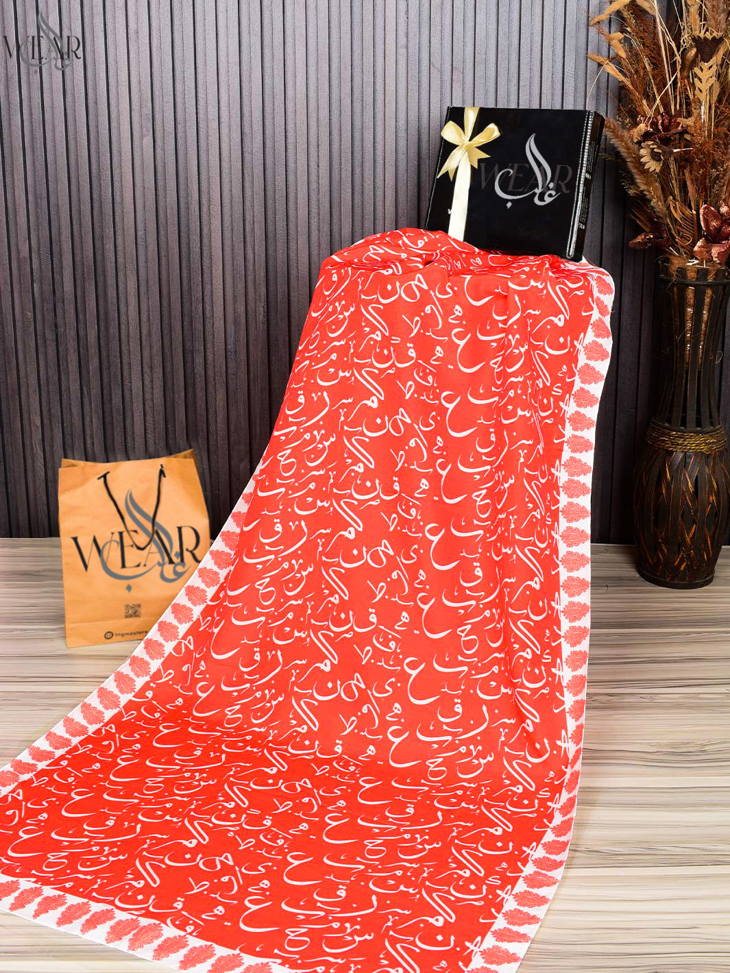 Be Qaida Stole (Orange)