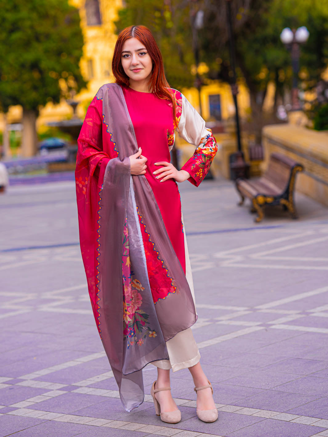 Arwa Silk Premium Silk dupatta