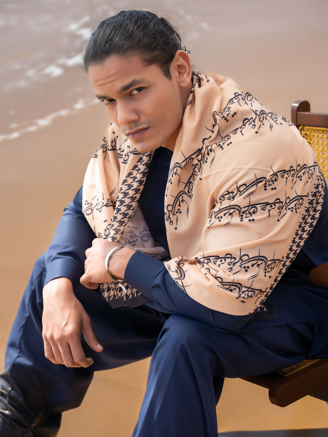 Shaam Stole (Beige)