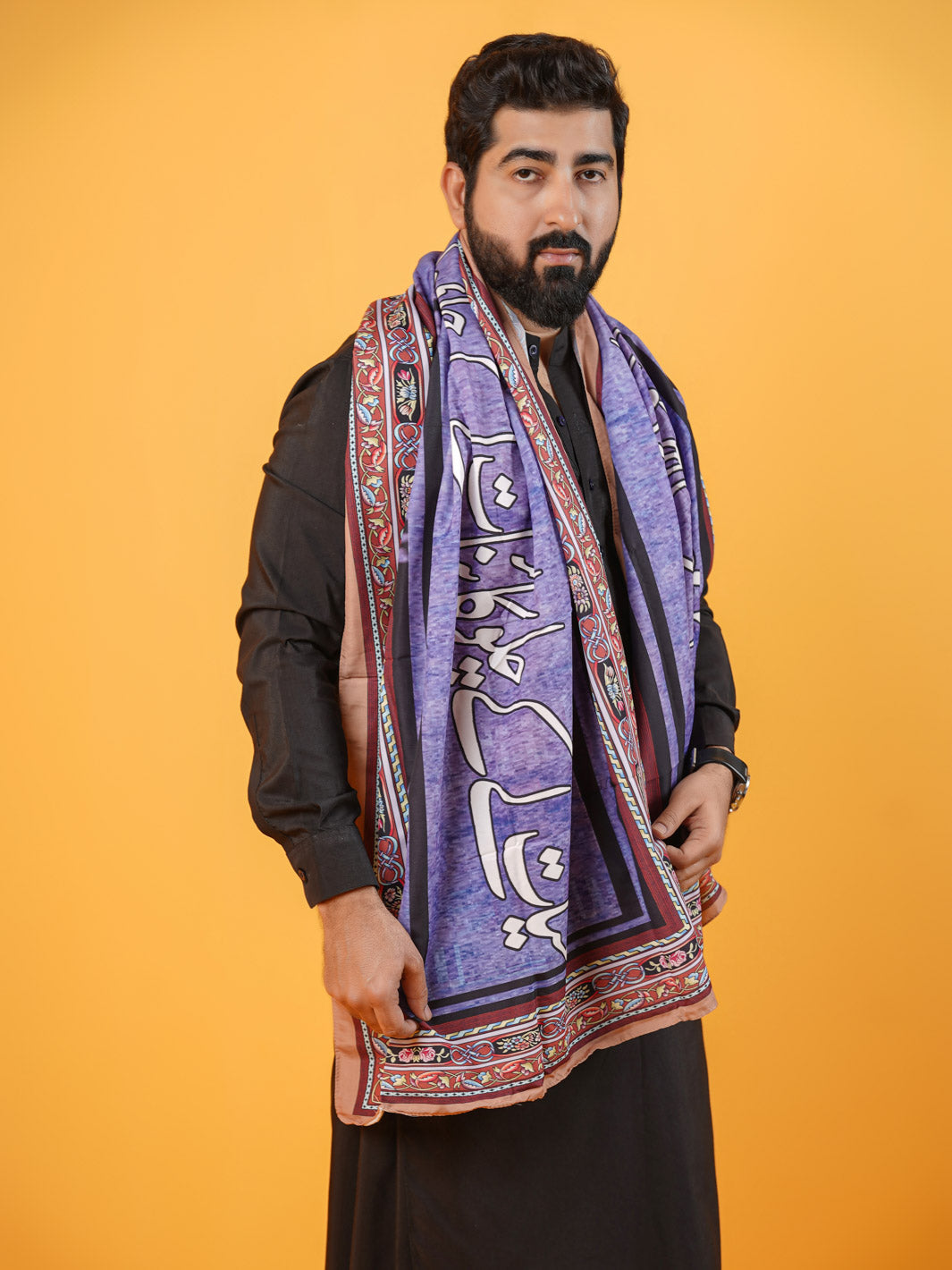 Dosti Stole (lilac)