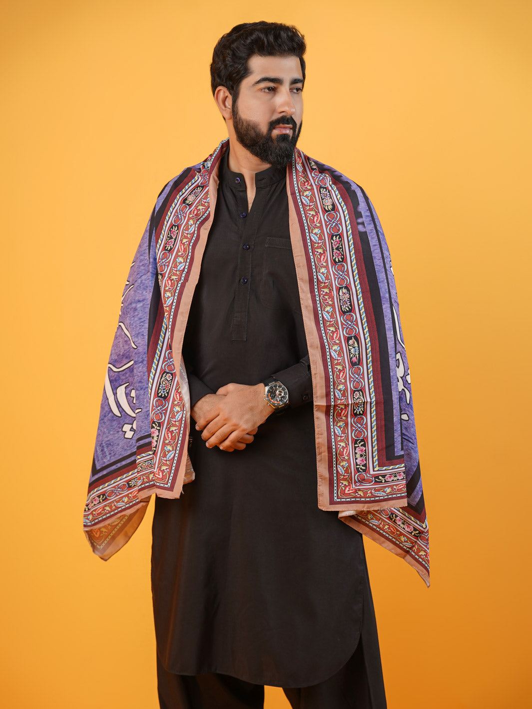 Dosti Stole (lilac)