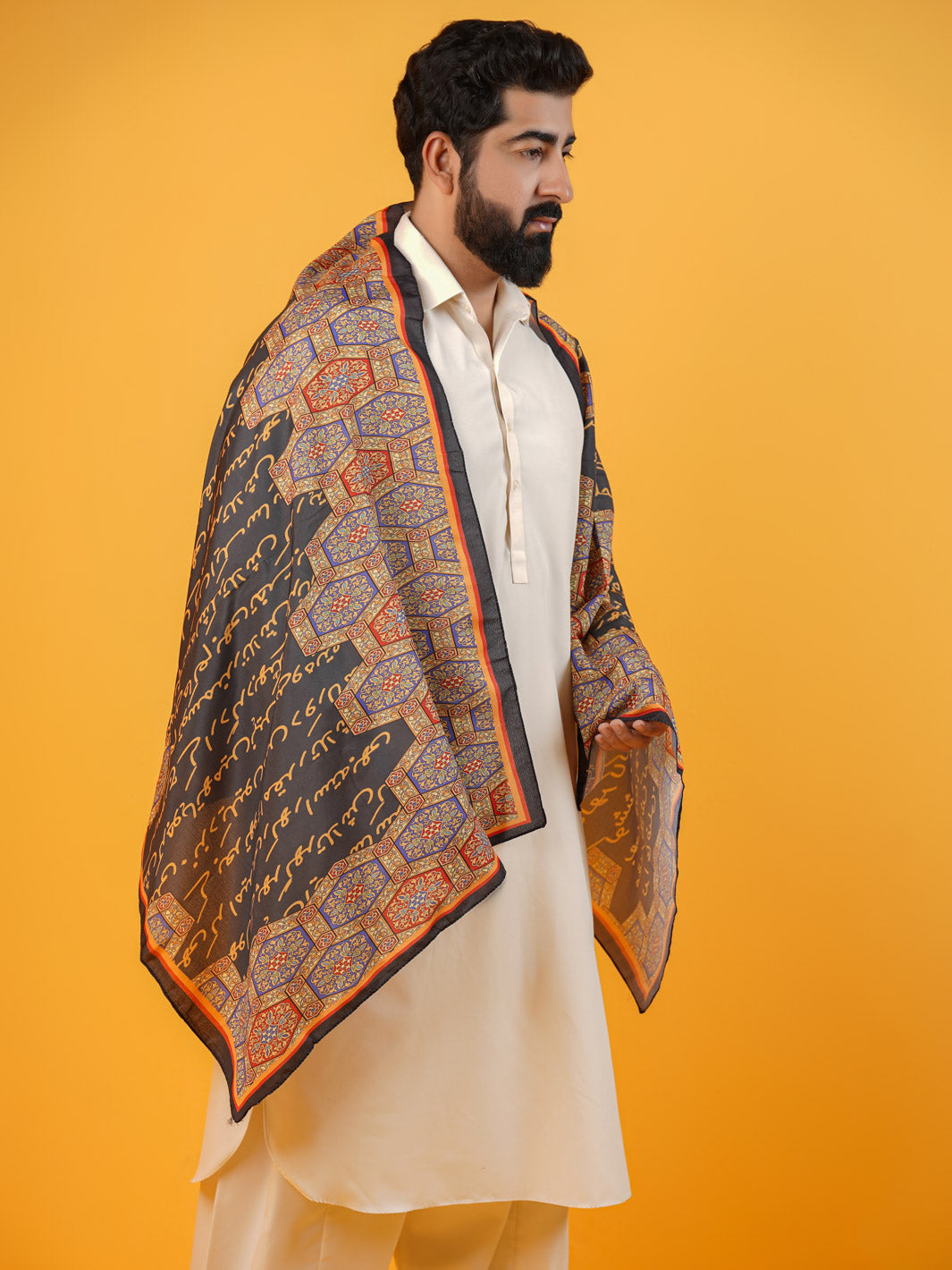 Muqaddar Stole (Black)