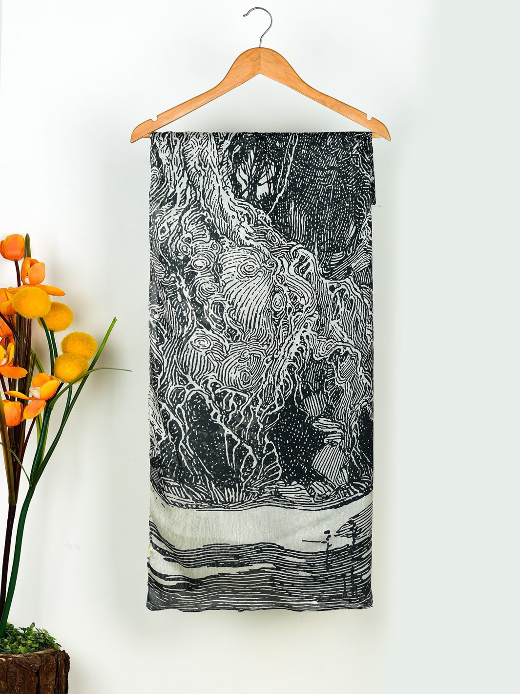 Forest Stole (Black)