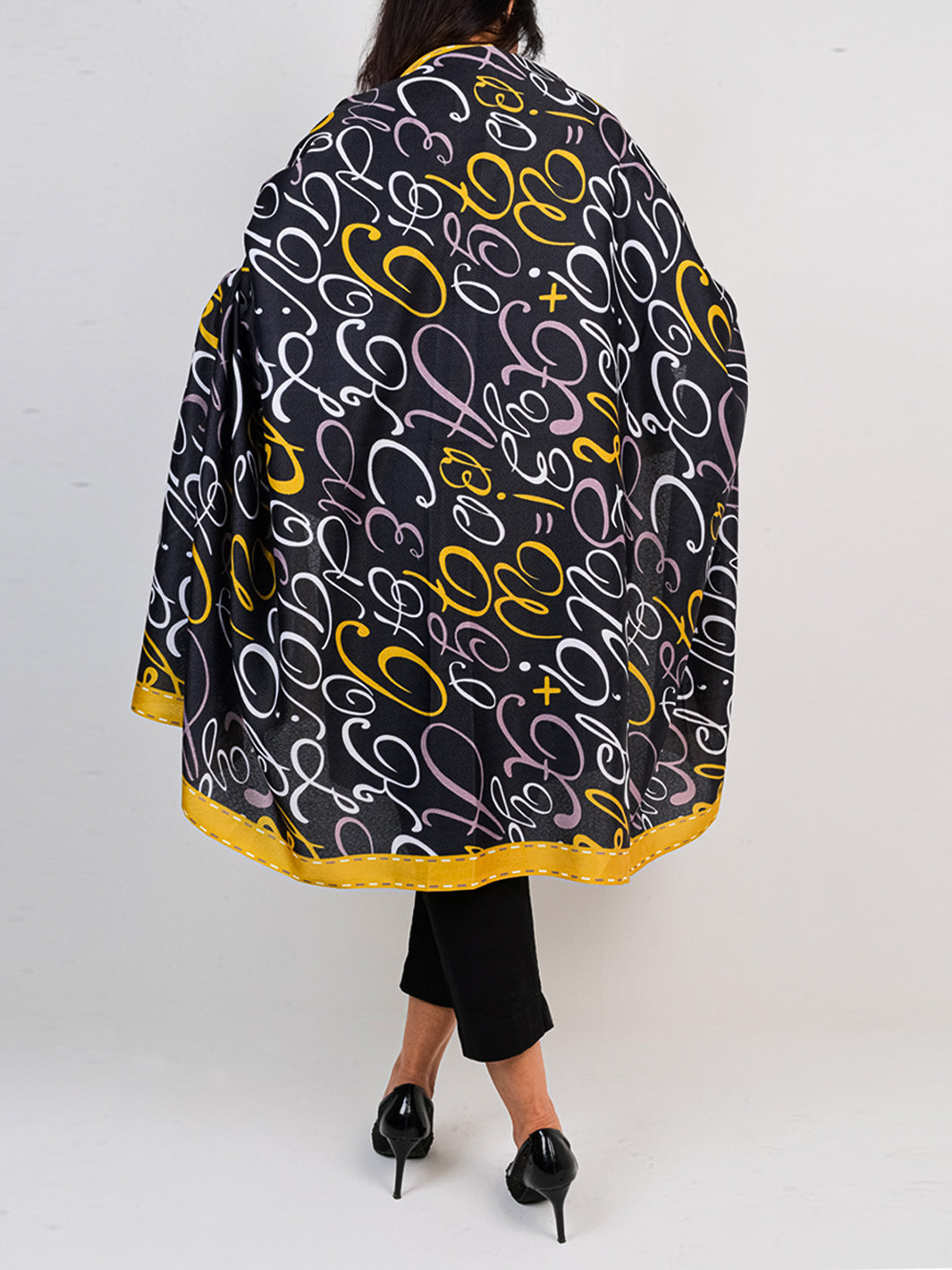 Gold Alpha Shawl