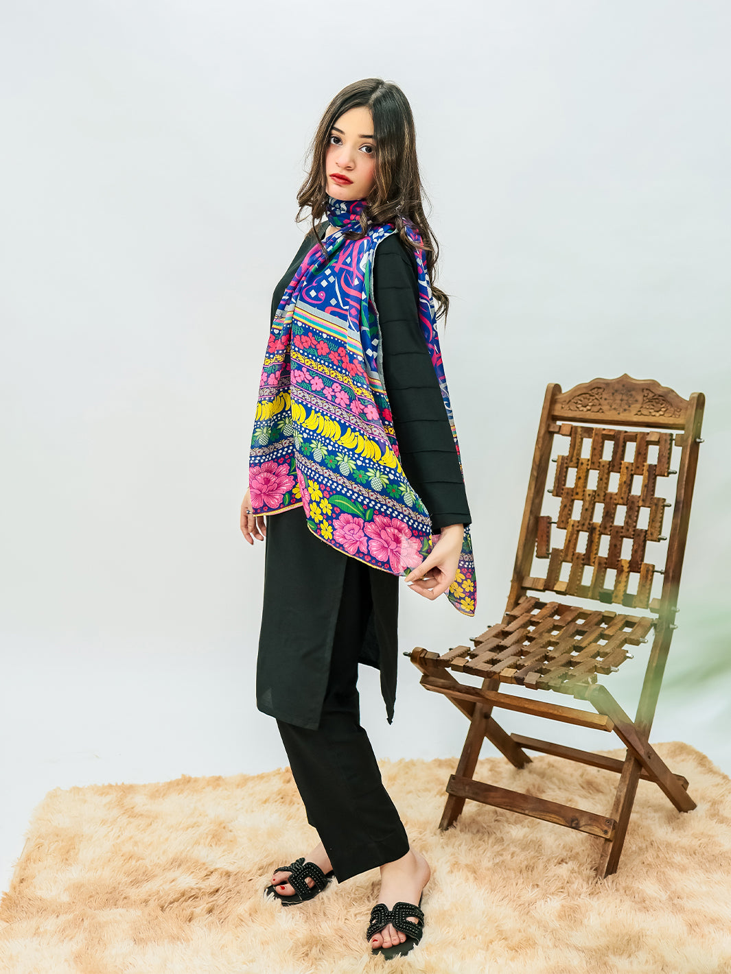 Fruity Stole (Huroof Blue )