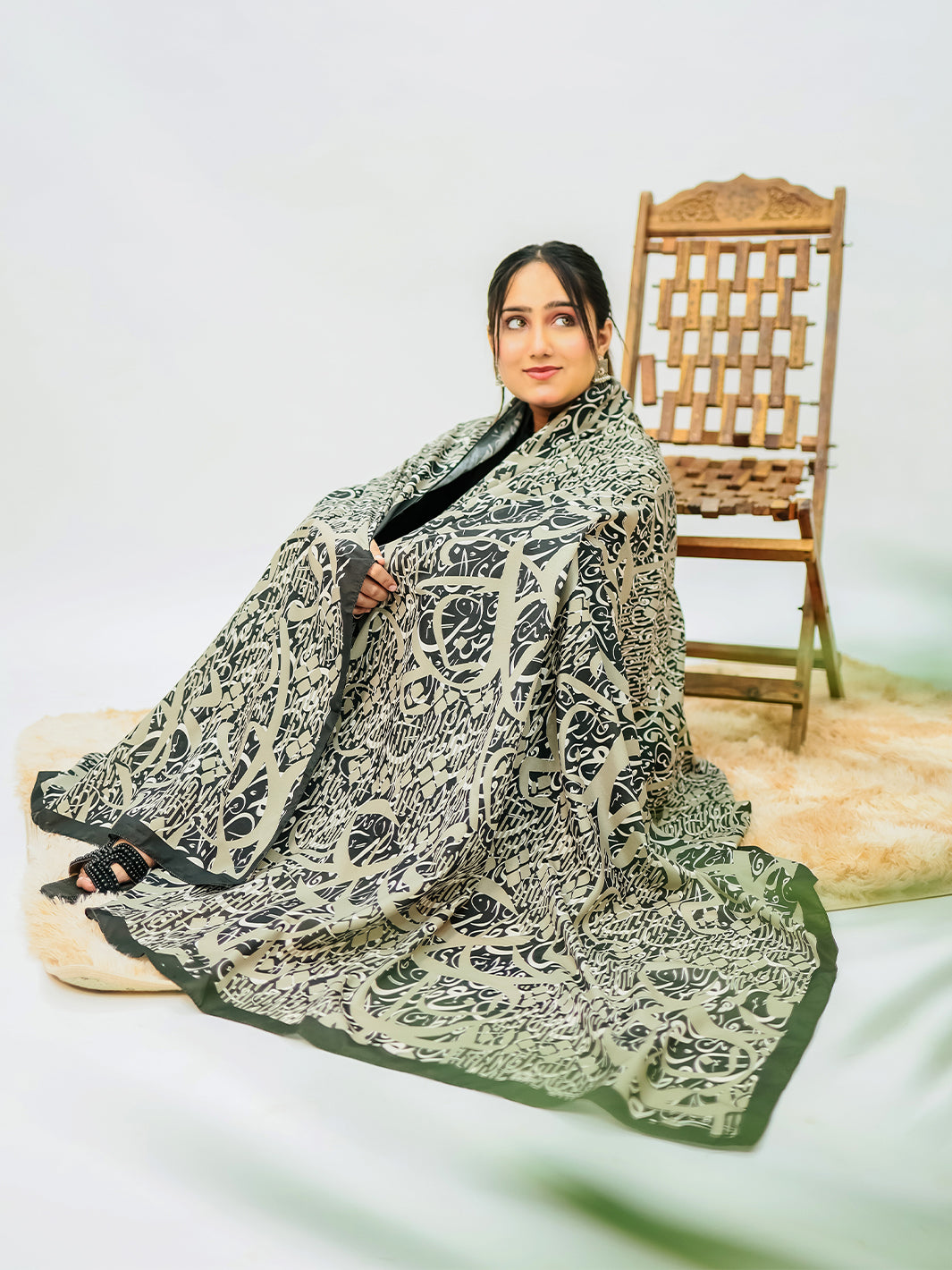 Mehar Voile Dupatta (Khaki)