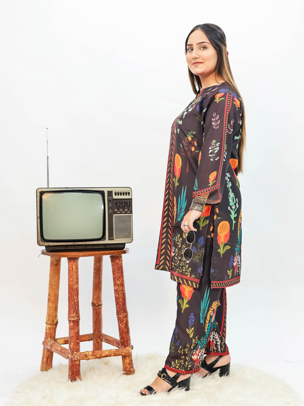 Berry Noir Winter Co-Ord Set