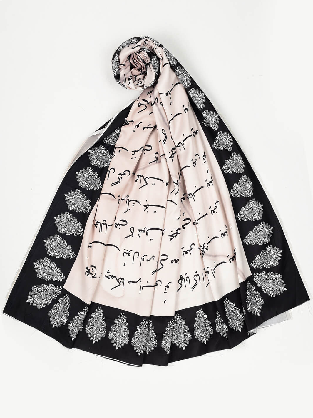Dataan Silk Dupatta (White)