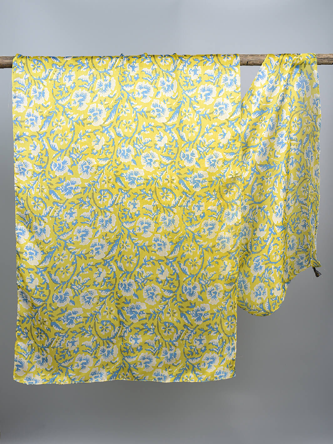 Orchids Floral Stole (Green)