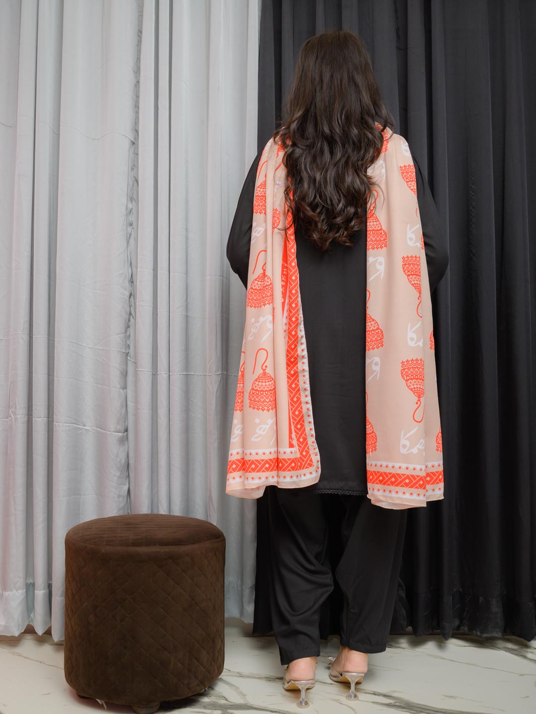 Jhumka Dupatta (Skin)