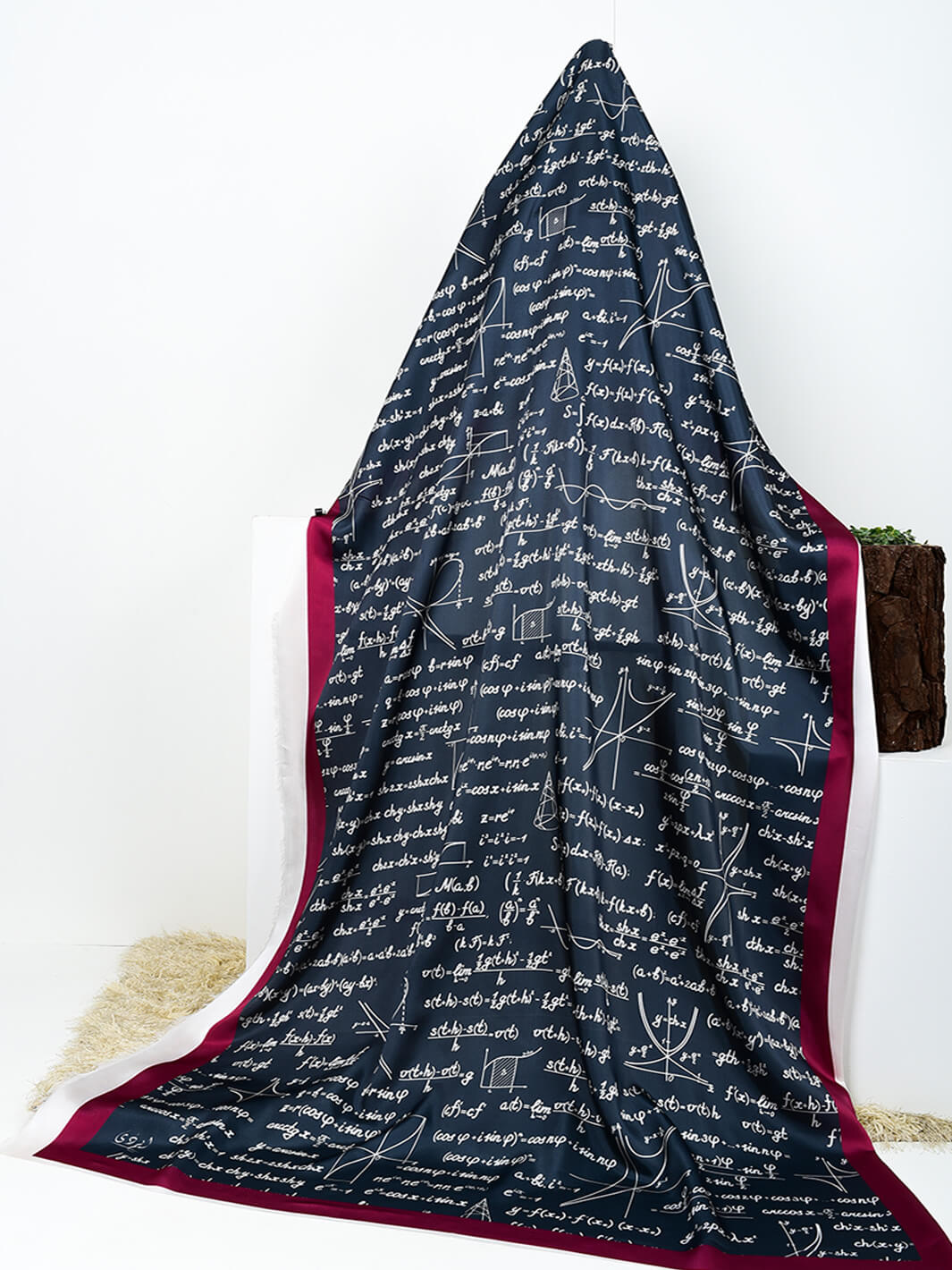 Maths Silk Dupatta