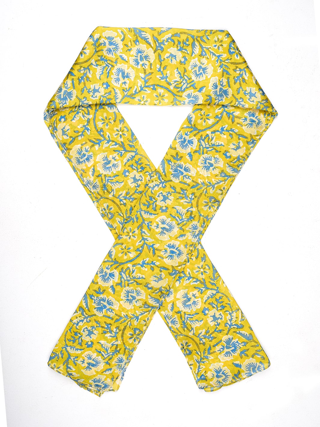 Orchids Floral Stole (Green)