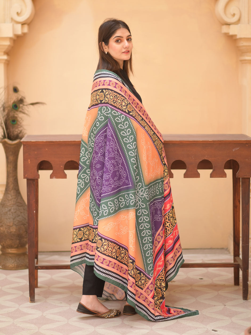 Chundri Silk Dupatta