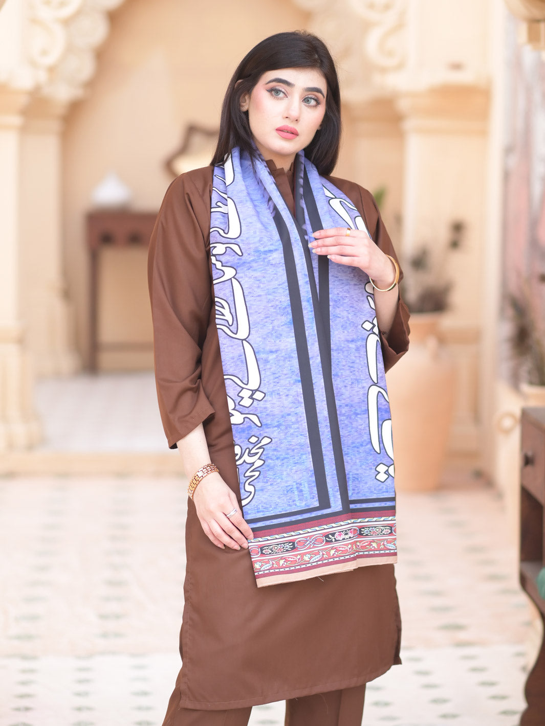 Dosti Stole (lilac)