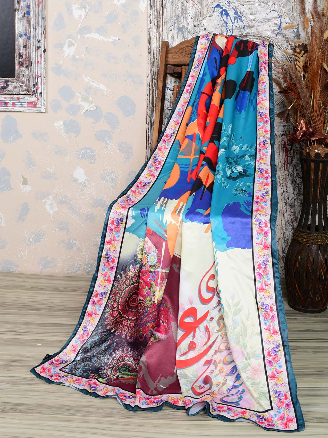 Waqat ki Rangoli Dupatta