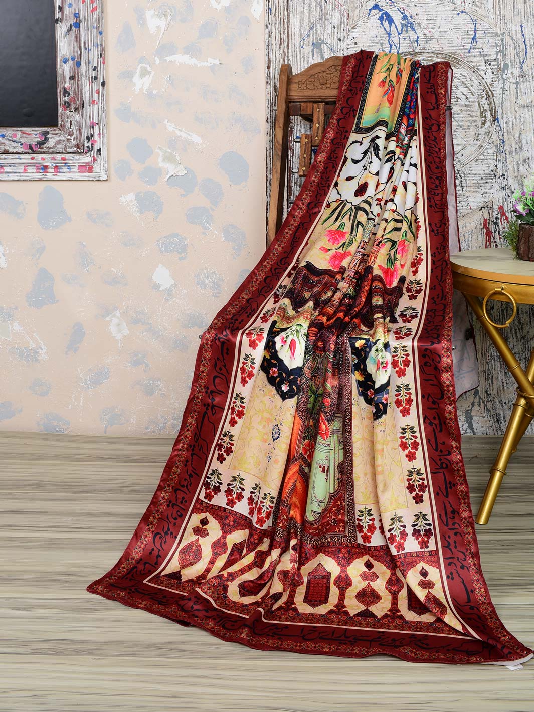 Mughal Art Silk Dupatta