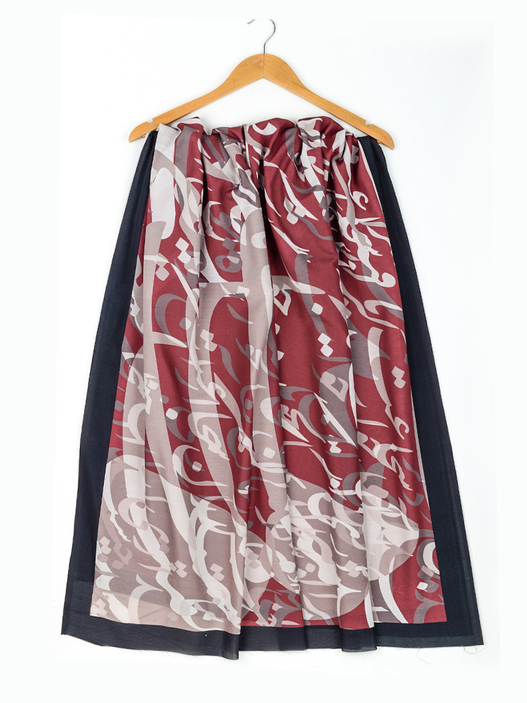 Tadrees Dupatta (Mahroon)
