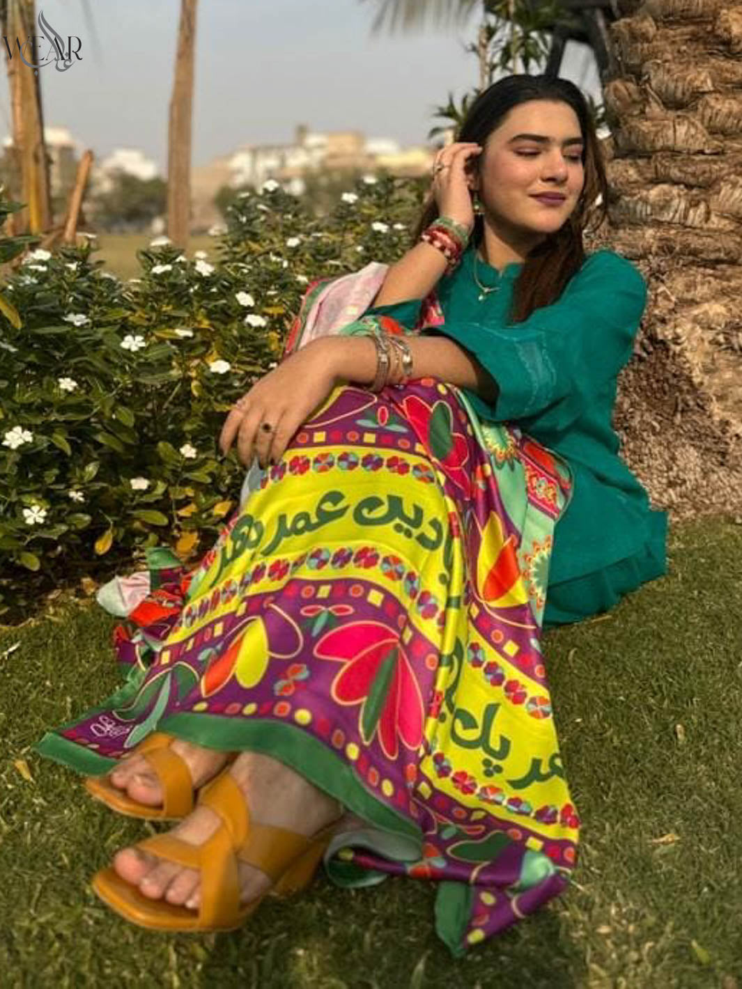 Saqafati Truck Art Silk Dupatta