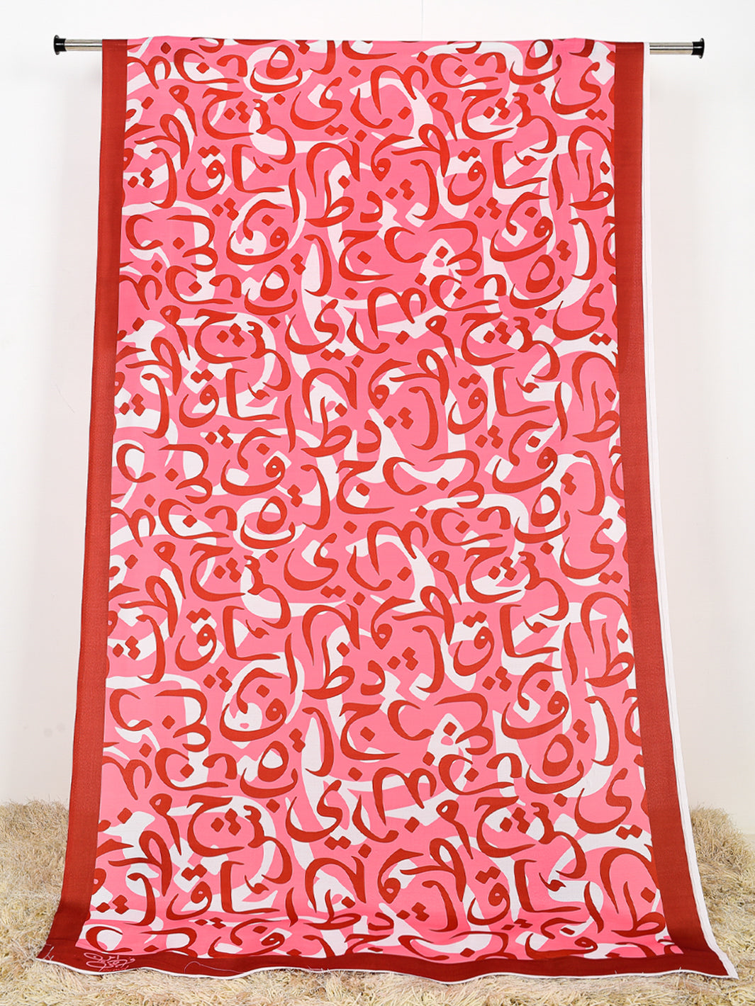 Hujoom Dupatta (reddish)