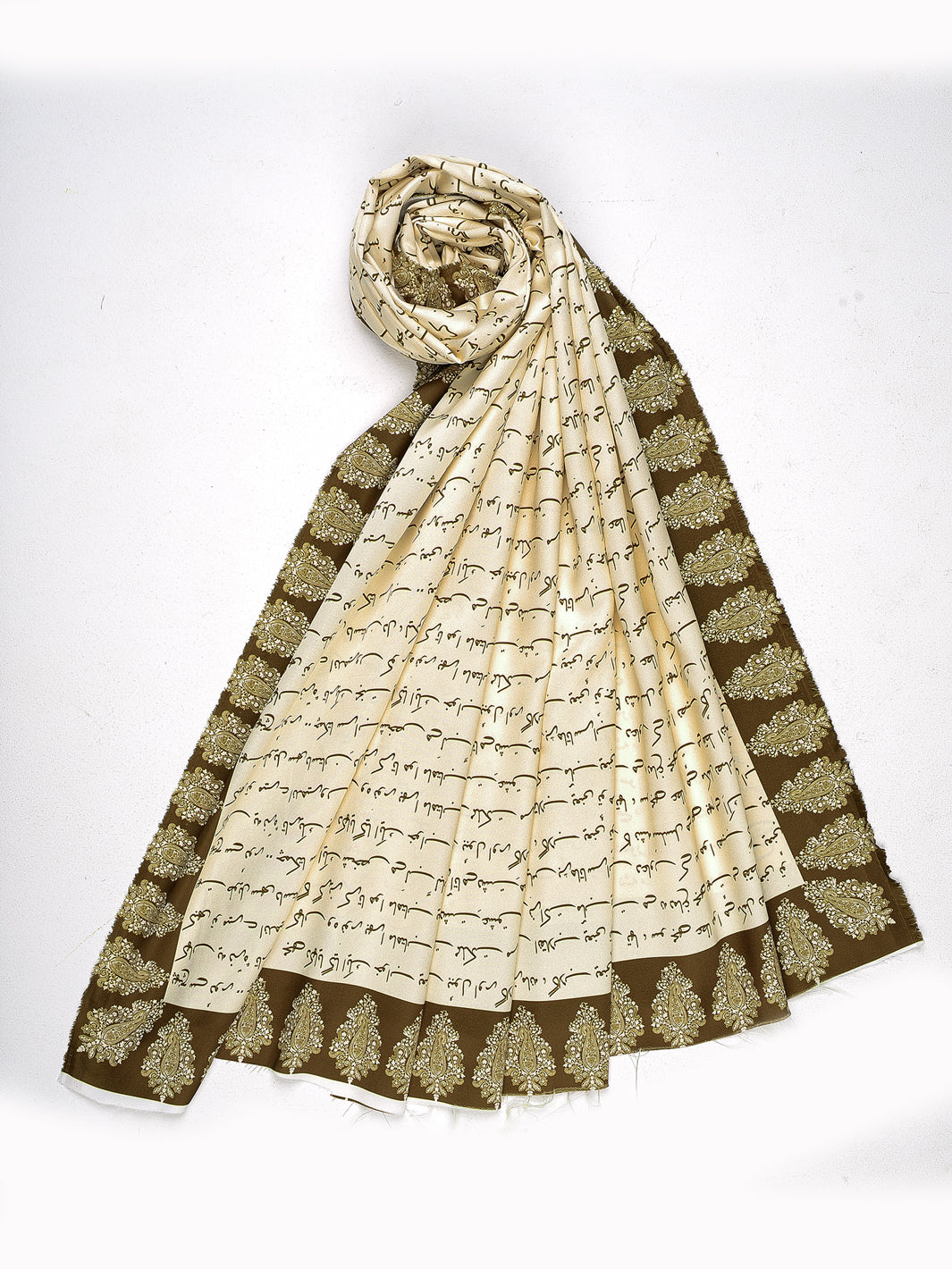Kitaabi Dasatan Voile Dupatta (Off White)