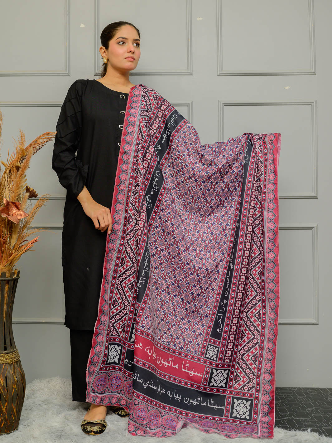 Ajrak Dupatta