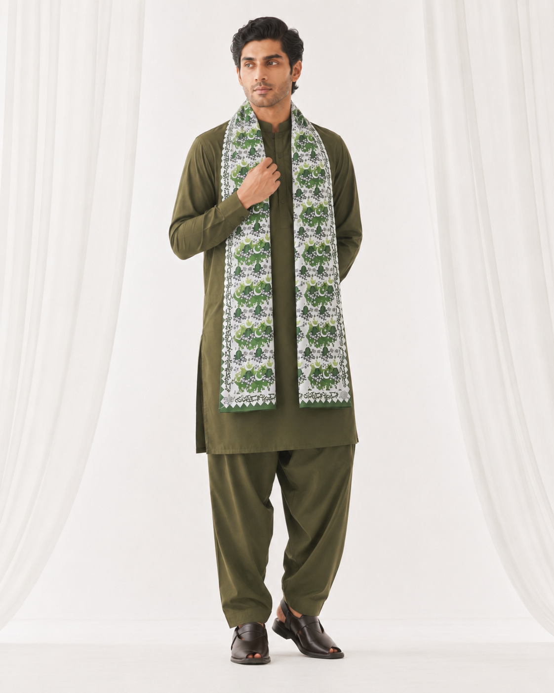 Sitara Pakistan Stole | Men