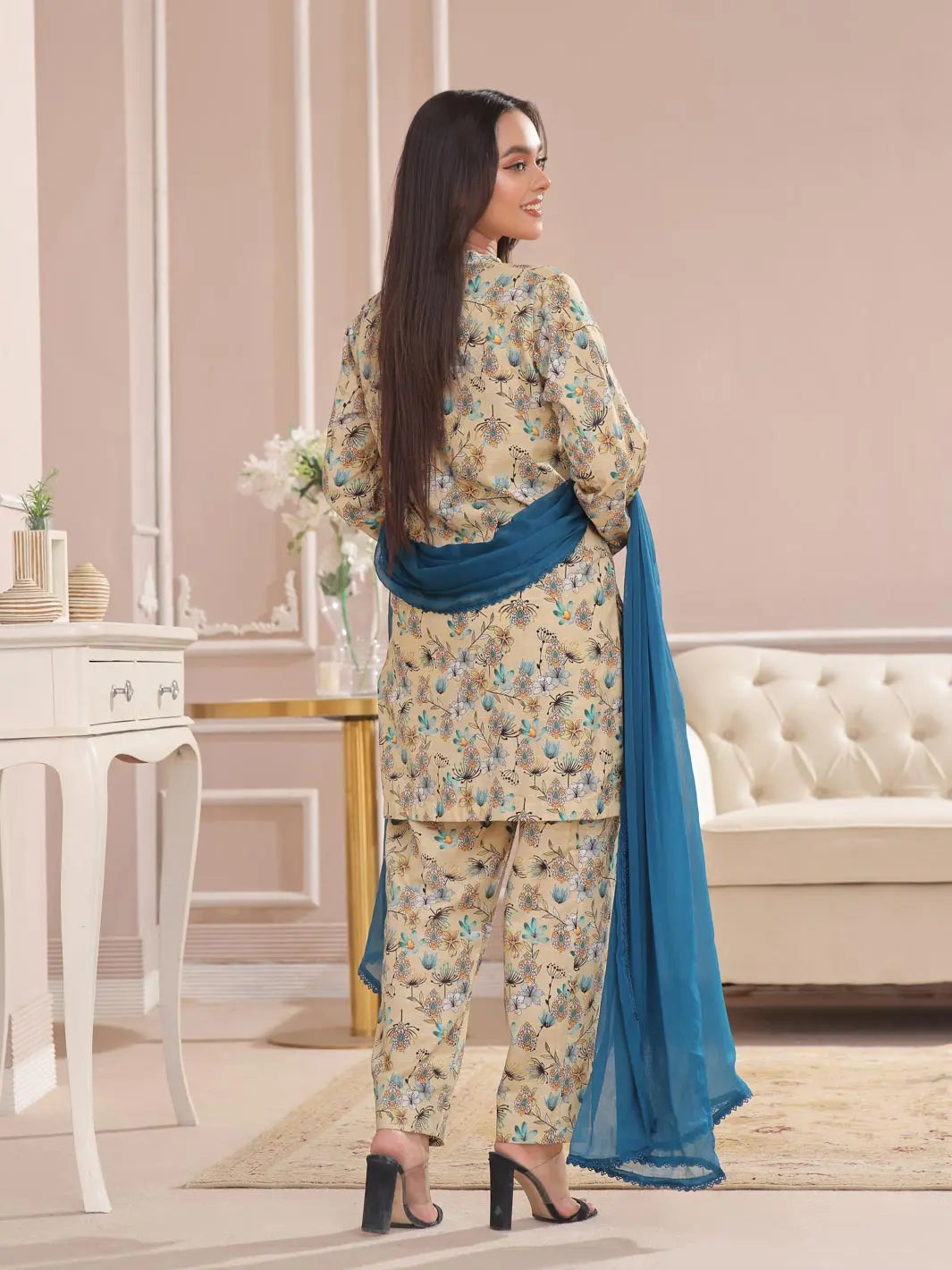 Shumaal | 3 Piece | Cotton Slub