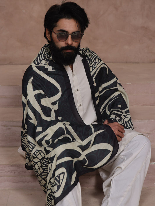 Mehar Stole (Black)