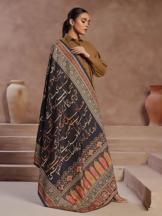 Yaqeen Dupatta (Black)