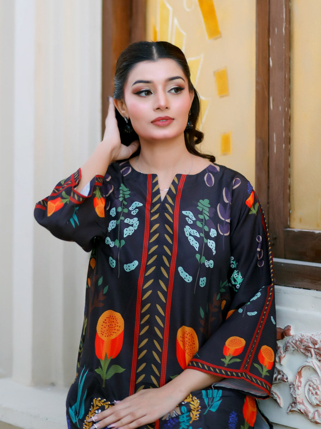 Berry Noir Winter Co-Ord Set