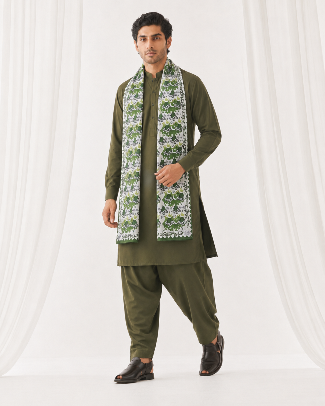 Sitara Pakistan Stole | Men