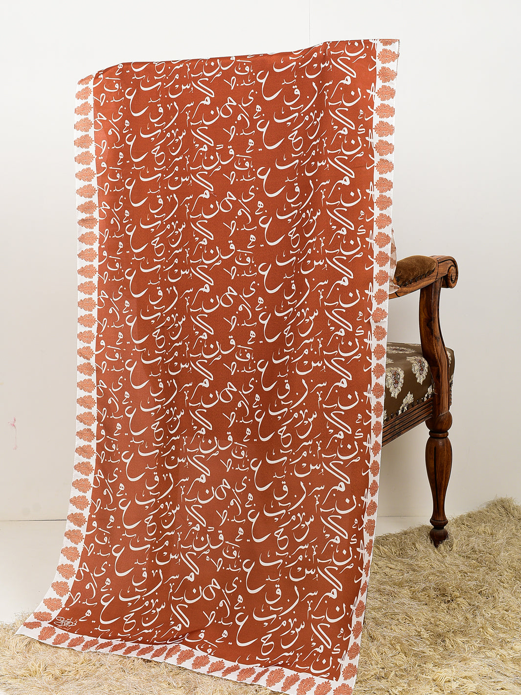 Be Qaida Stole(Brown)