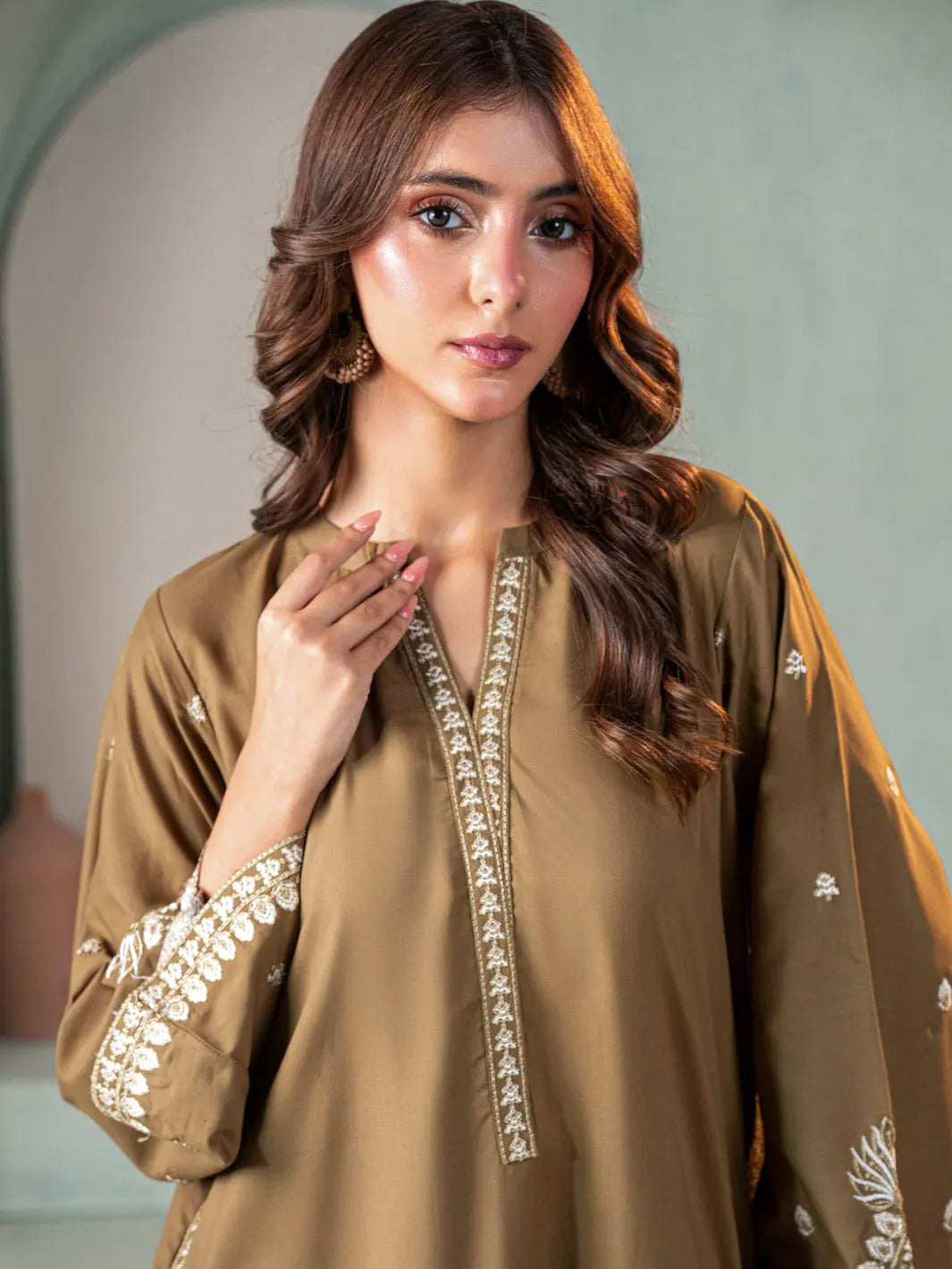 Henna | Co-Ord Set | Khaki