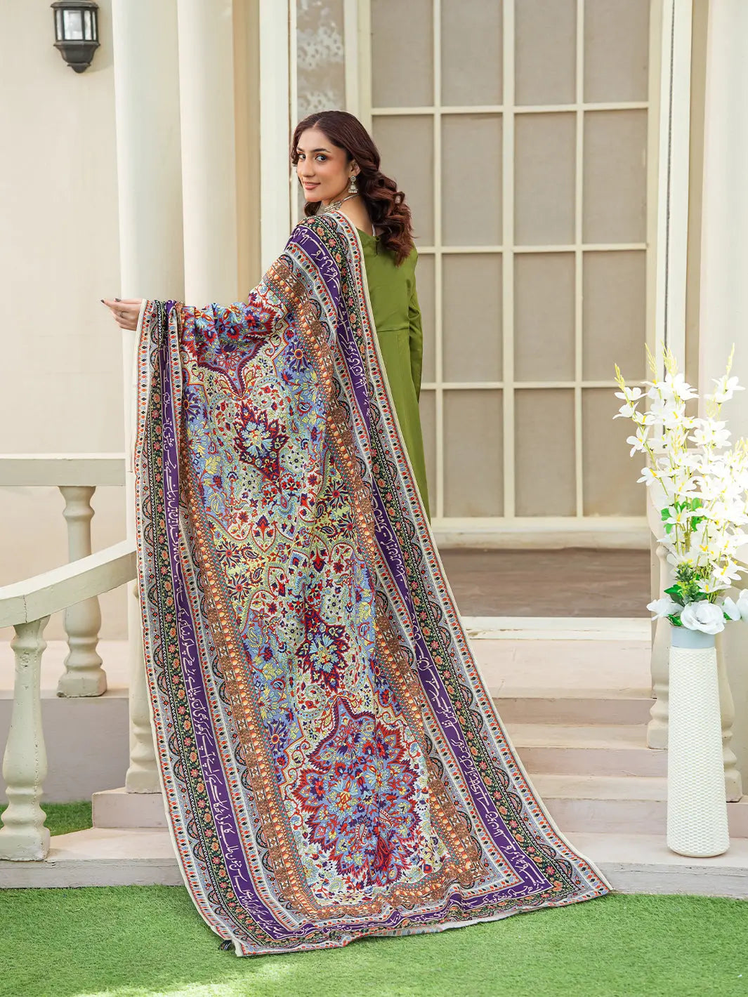 Zamana Dupatta(Blue)