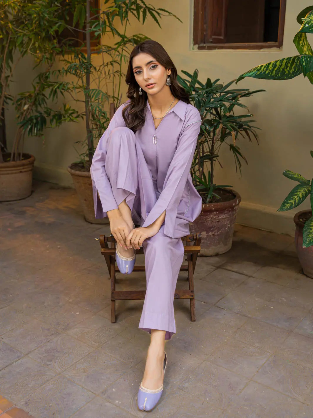 Qalam | Co-Ord | Lilac