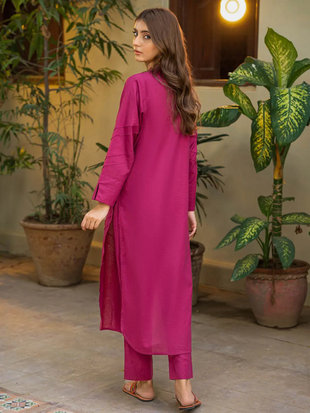 Rangat | Co-Ord | Hot Pink