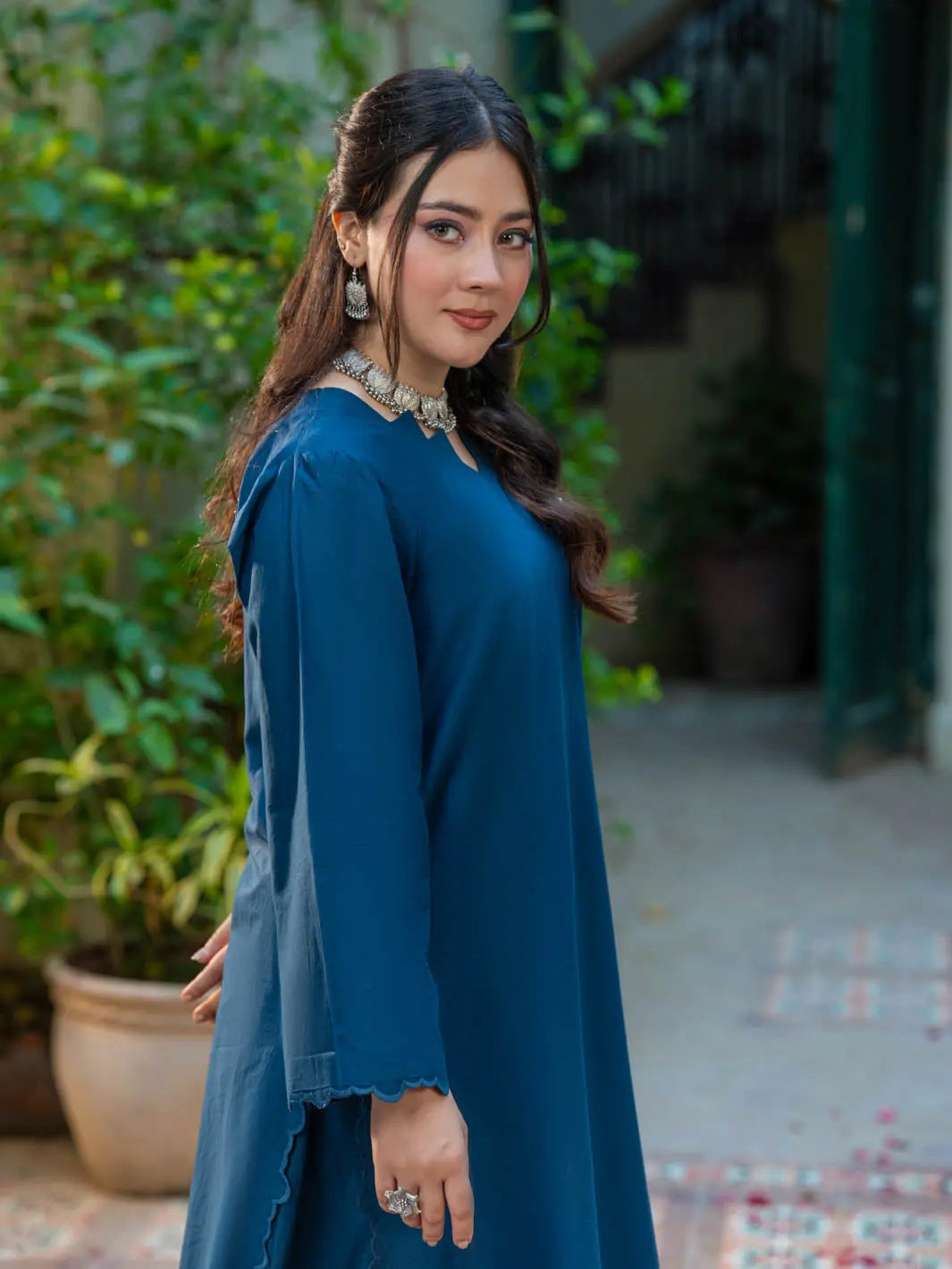 Leher | Co-Ord | Dark Blue