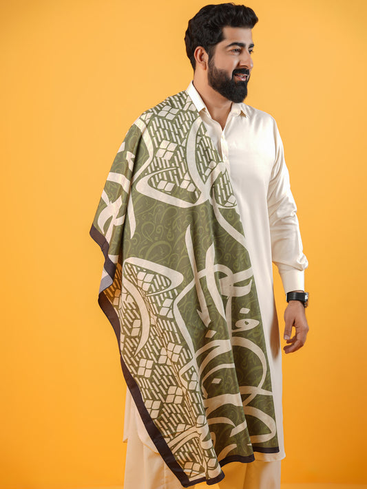 Mehar Stole (Olive - Men)