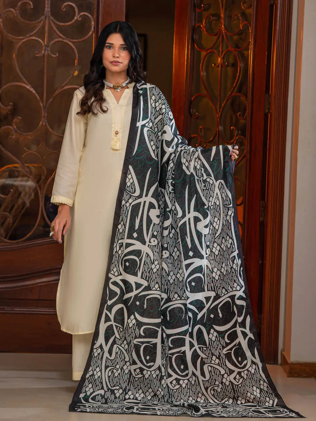Mehar Dupatta (Black)