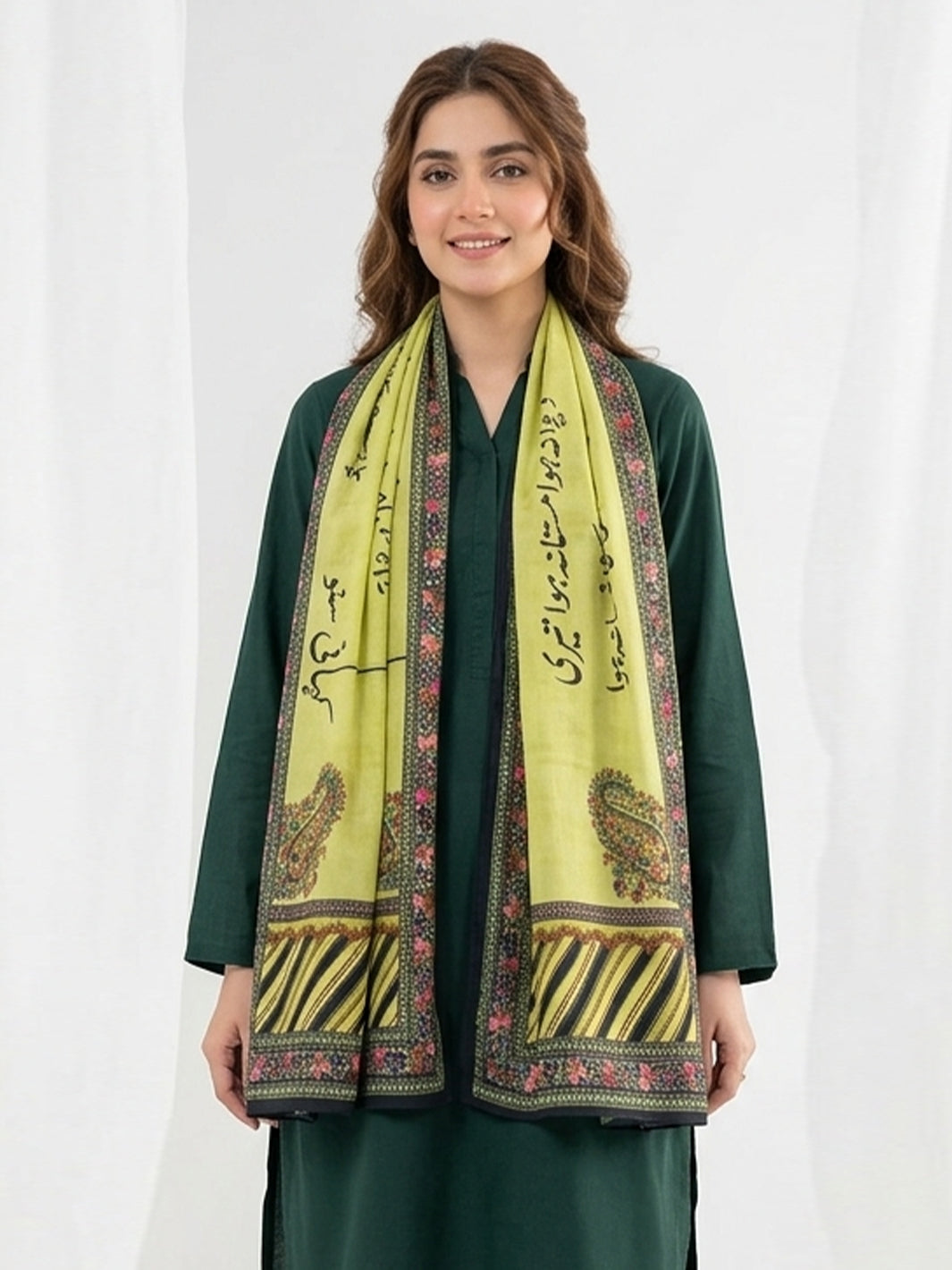 Kahani Suno  Stole (Green)