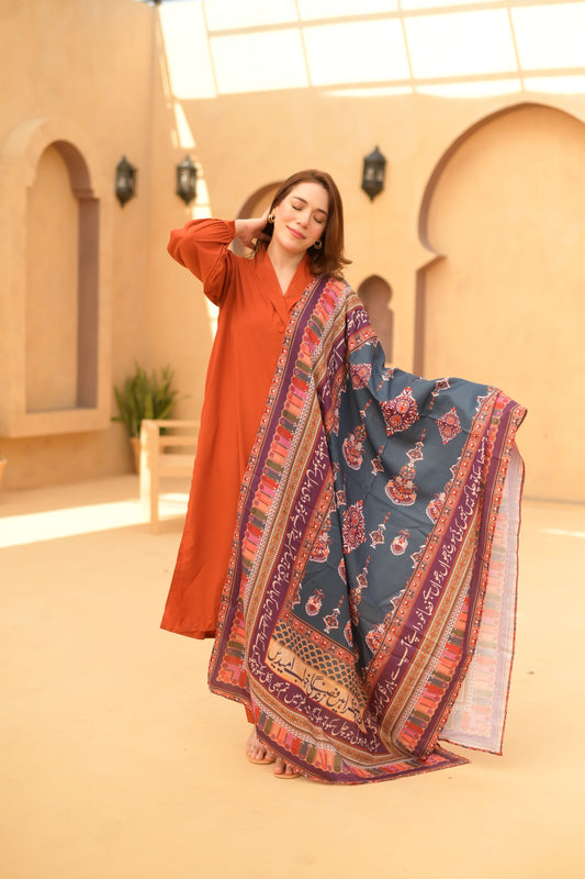 Safar Shawl (Teal)