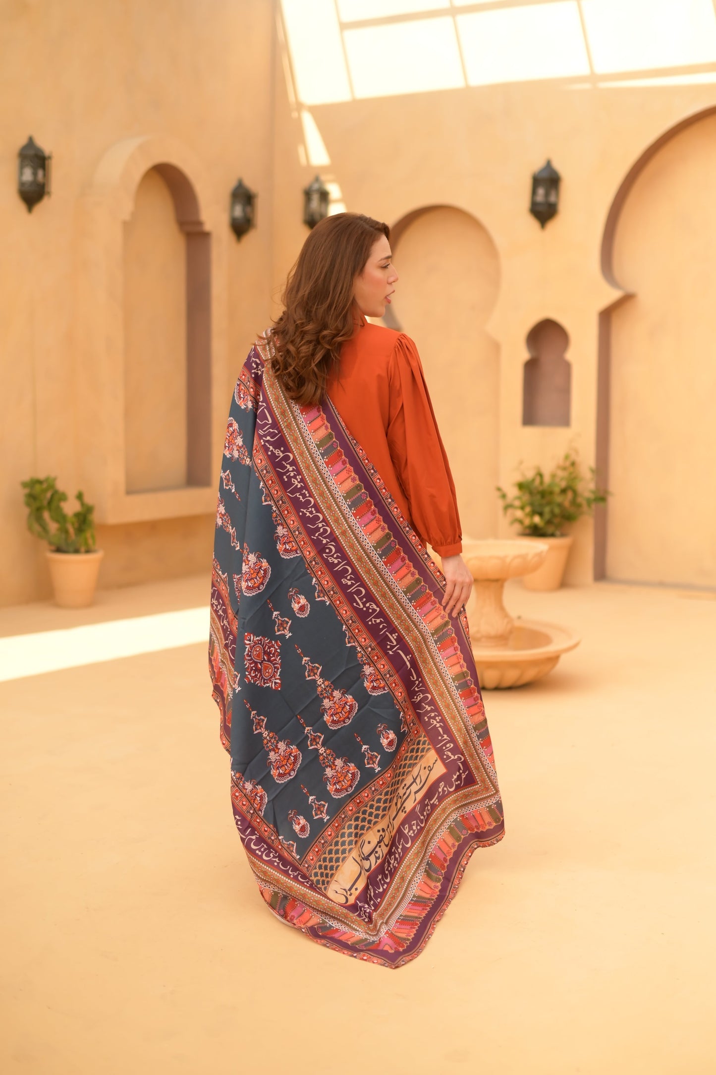 Safar Shawl (Teal)