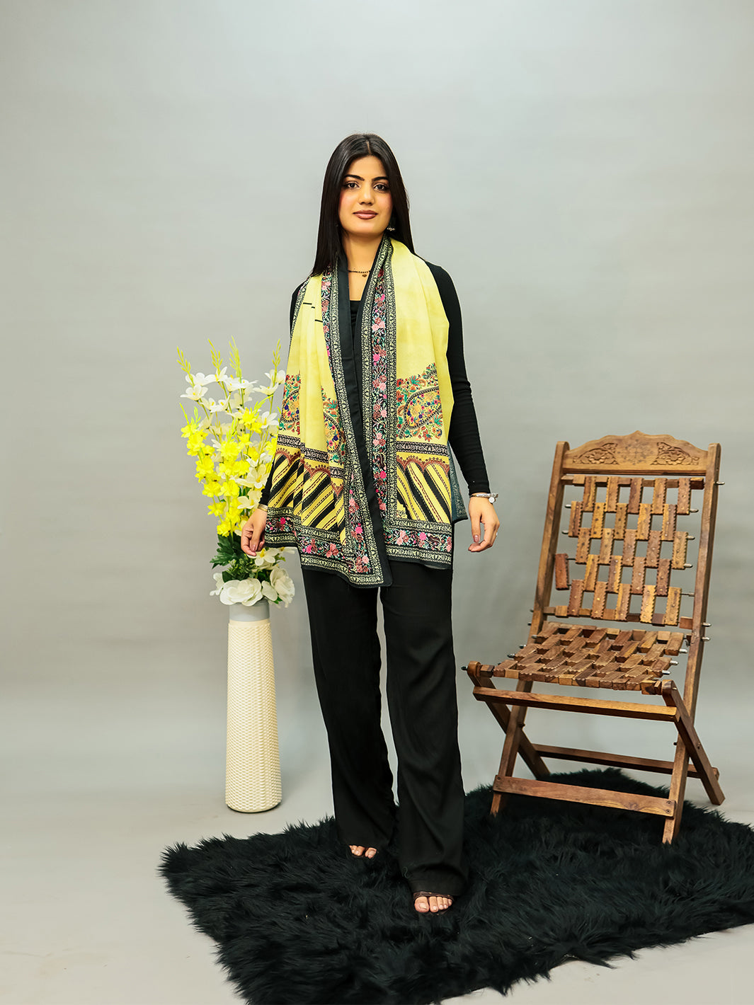 Kahani Suno  Stole (Green)